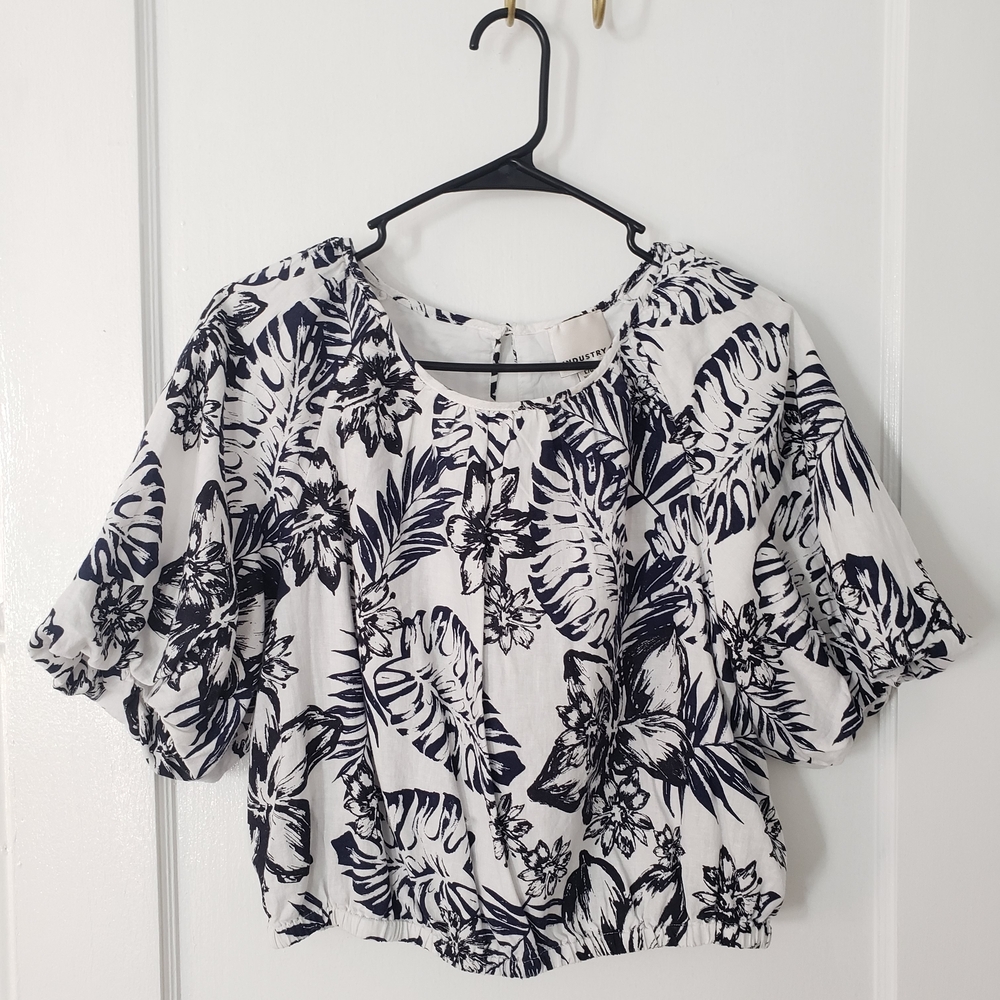 Floral Print Women's Top